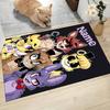 Custom Name FNAF Fan Art Compilation Carpet Rug Customizable Soft Washable Anti-Slip Home Living Room Sofa Mats Personalized Rug. 0909115