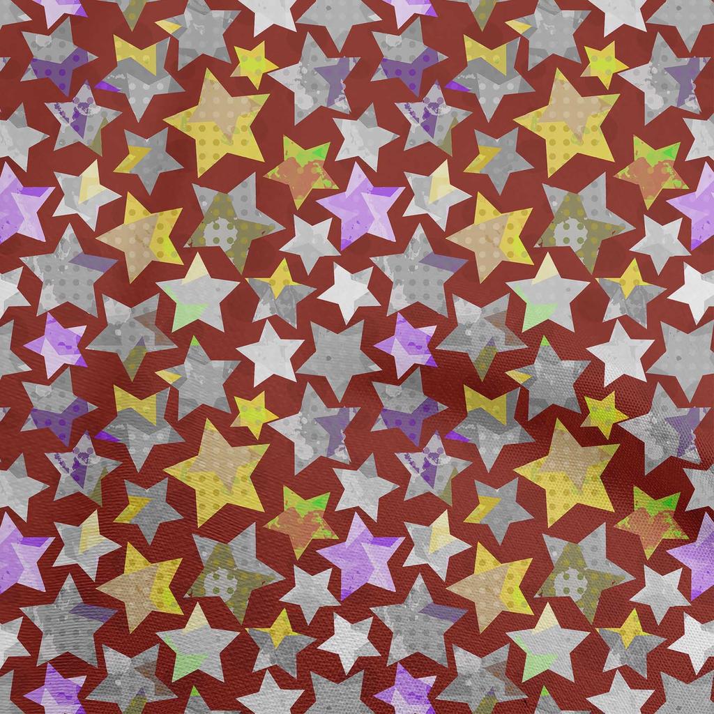 oneOone Cotton Flex Blue Fabric Galaxy Sewing Fabric By The Yard Printed Diy Clothing Sewing Supplies 40 Inch