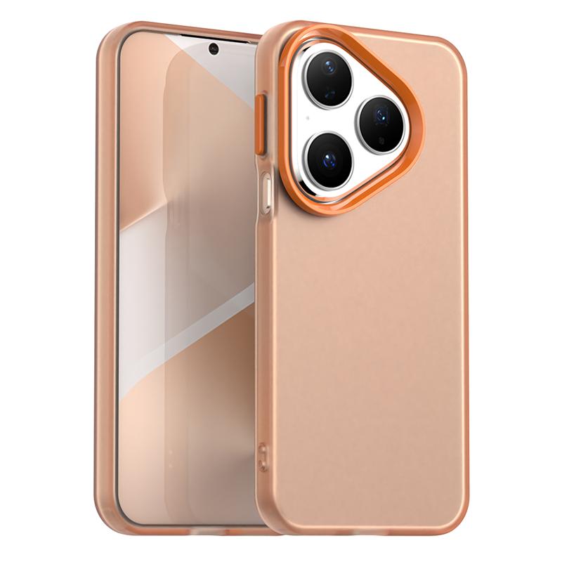 Anti-Drop Candy Color Case For Huawei Pura 80 Matte Transparent Case Huawei Pura 80 Ultra 80 Pro+ Cover For Huawei Pura 80 Case