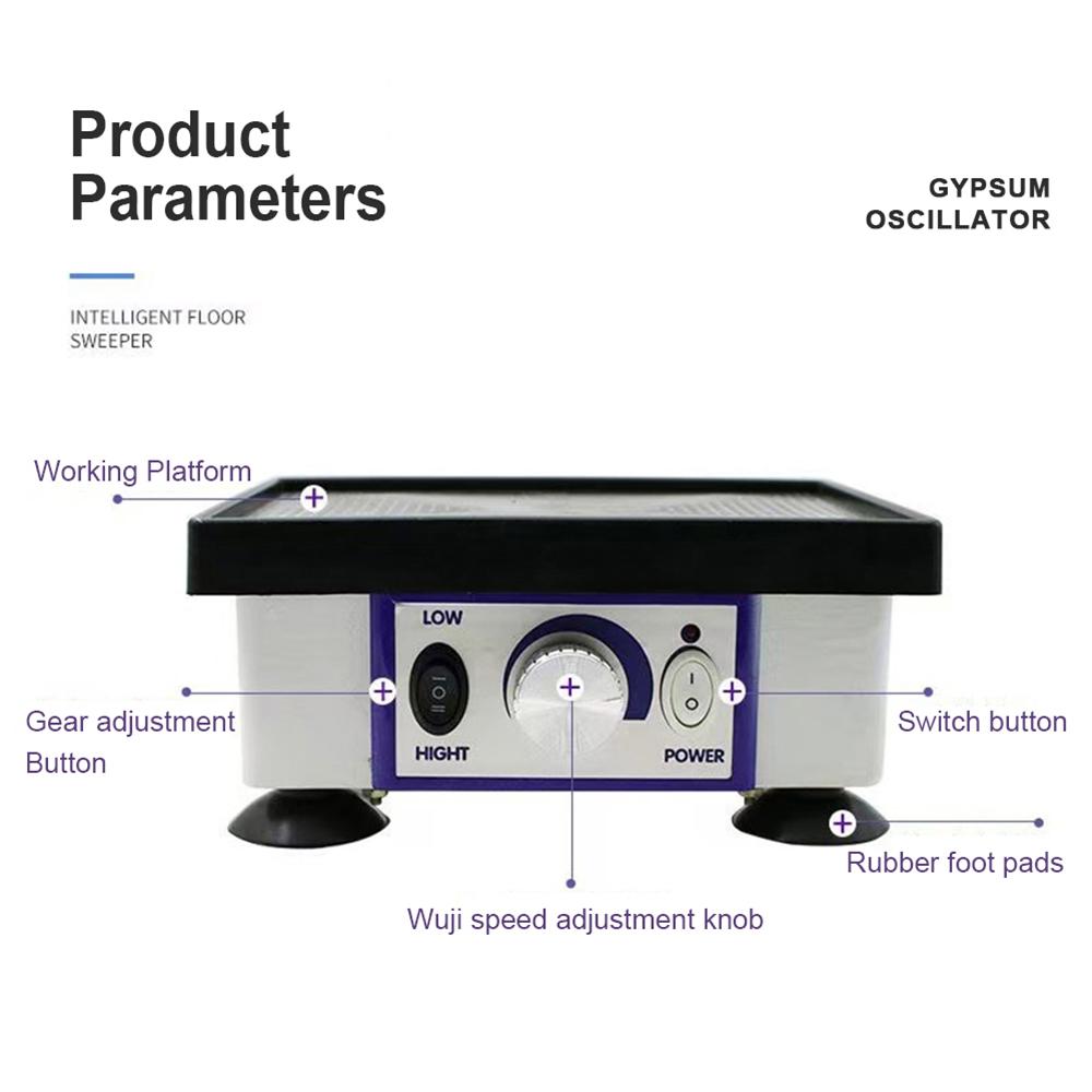 Gypsum Shaker 120W/150W Dental Gypsum Oscillator Dental Casting Vibrator Vibration Platforms Laboratory Equipment