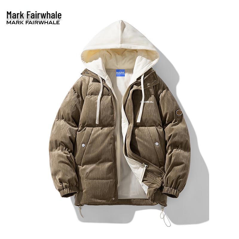 Mark Fairwhale Men's Corduroy Puffer Jacket