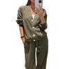 Amazon 2026 European and American women's cross-border new autumn and winter women's imitation fur turtleneck zipper casual top jacket