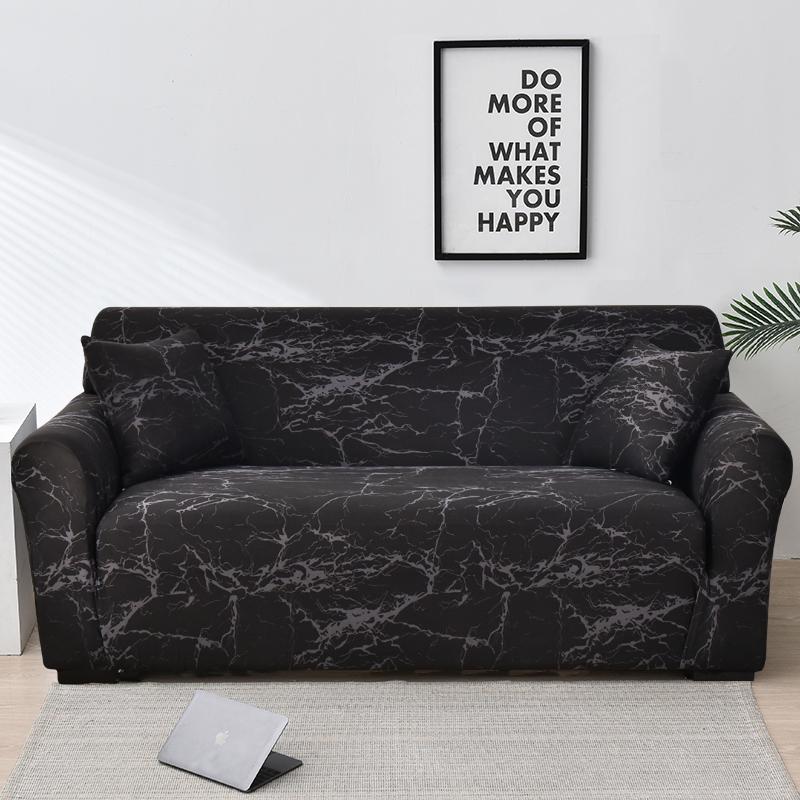 Stretch Sofa Covers for Living Room Anti Slip Sofa Slipcover with Elastic Bottom Pets Friendly Couch Cover Furniture Protector