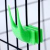 10Pcs Plastic Bird Food Holder for Parrots And Pets Fruit Forks Feeding Supplies Suitable for Cage Feeding Medium/Large Sizes