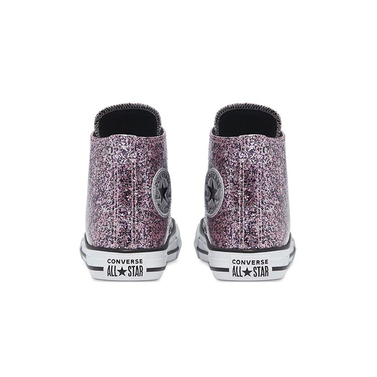 Converse All Star Series Comfortable Versatile High Top Canvas Shoes Kids Sneakers Glitter 669295C