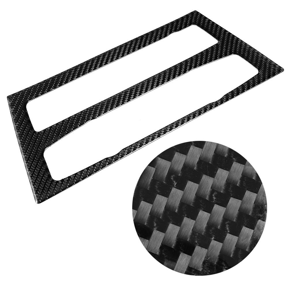 Carbon Fiber Air Conditioning CD Panel Trim Frame Decoration Fit for F25 X3 F26 X4