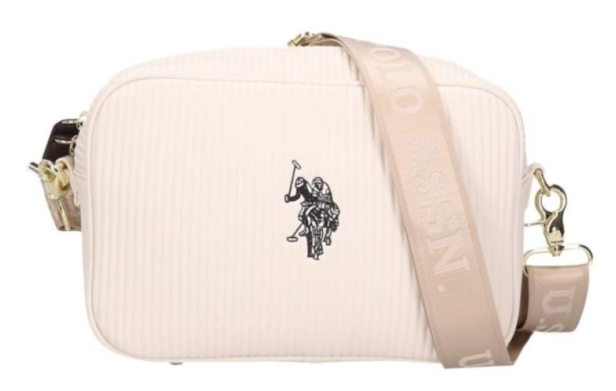 Pleated Crossbody Shoulder Bag USPA-2660 WHITE [Used]