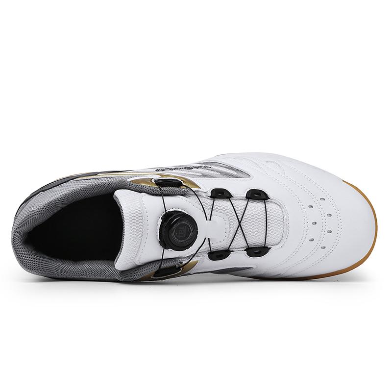 Breathable Men Tennis Training Shoes Women Lace-up Sneakers Outdoor Badminton Shoes Non-slip Table Tennis Shoes Volleyball Shoes