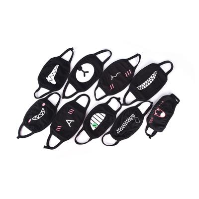 Anime Cartoon Lucky Bear Damen Herren Muffel Gesicht Mundmasken Baumwolle Staubdicht Mund Gesichtsmaske