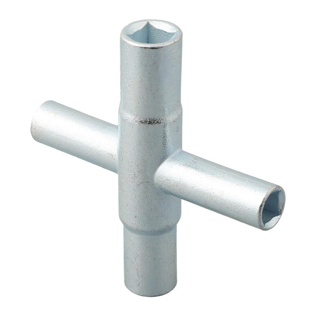 40Cr Steel 7.7*7.7cm Cross Faucet Wrench Hand Tools