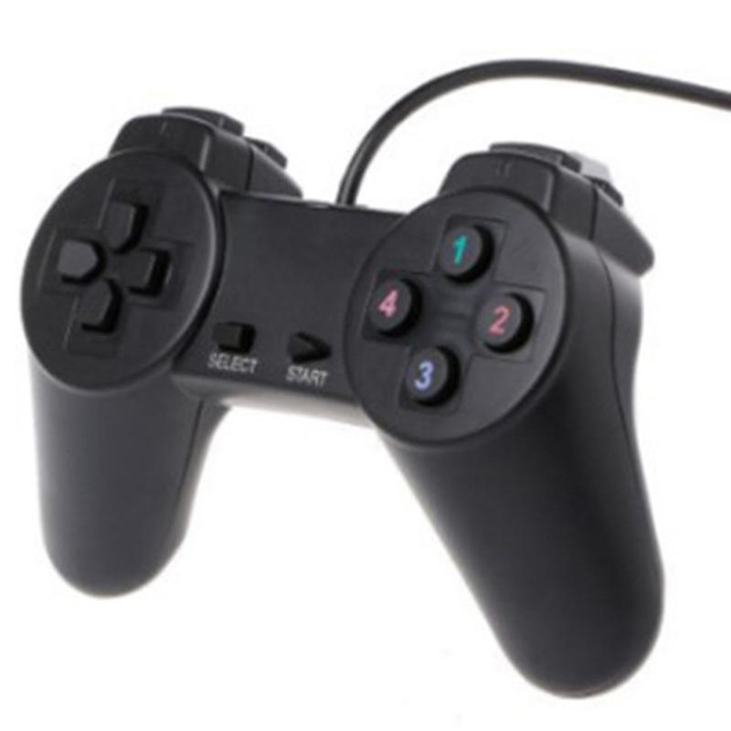 Usb 2.0 Gamepad Gaming Joystick Wired Game Controller For Laptop Computer Pc 135Cm Cable Length
