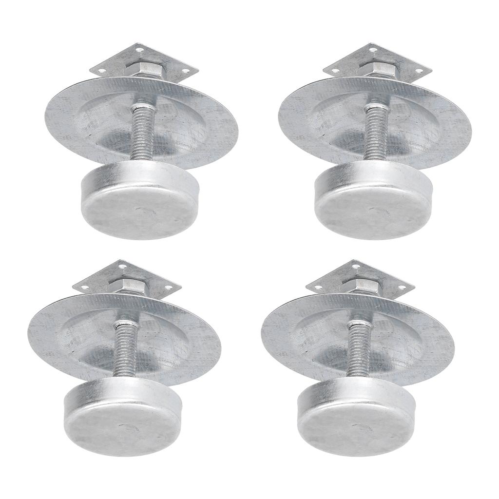 4Set Ant Proof Hive Feet Stainless Steel Beehive Base Beekeeping Beehive Stand for Beekeeper