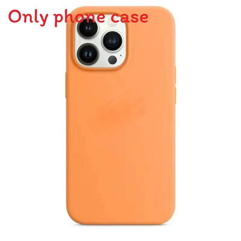Silicone Liquid Magnetic Phone Case With Shock Absorption For Iphone Pro 13