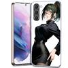 Maki Zenin Jujutsu Kaisen Phone Case for Samsung A54 A14 A24 A34 A17 A37 A57 A55 A35 A25 A15 A13 A23 A33 A53 A07 A05S A04S A03 A