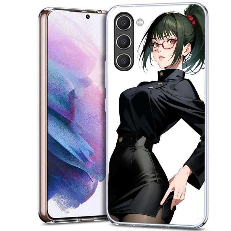 Maki Zenin Jujutsu Kaisen Phone Case for Samsung A54 A14 A24 A34 A17 A37 A57 A55 A35 A25 A15 A13 A23 A33 A53 A07 A05S A04S A03 A
