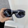 Mode Dames Zonnebril Heren Vierkant Vintage Groot Montuur Zonnebril Stijlvol Spiegel Zwart Retro Oculos