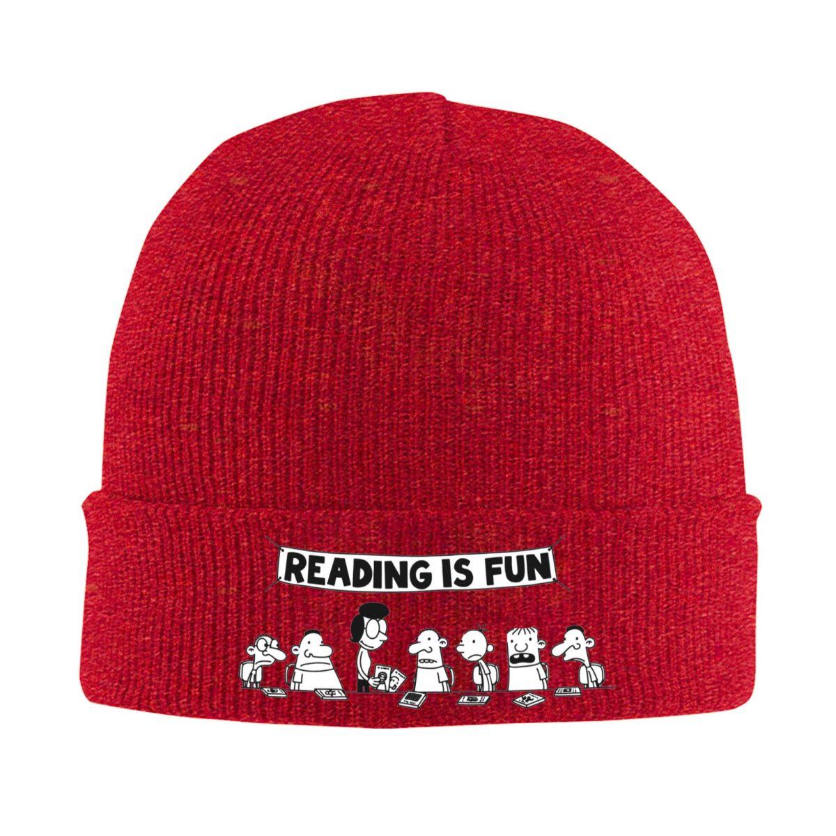 

Diary Of A Wimpy Kid Warm Knitted Cap Fashion Bonnet Hat Autumn Winter Outdoor Beanies Hats for Unisex Adult One Size