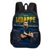 M-Mbappe Tornister Szkolny Gwiazda Piłki Nożnej Plecak Dziecięcy Plecak Plecak Modny Tornister Piłkarski Sportowy Plecak Prezent dla Dzieci