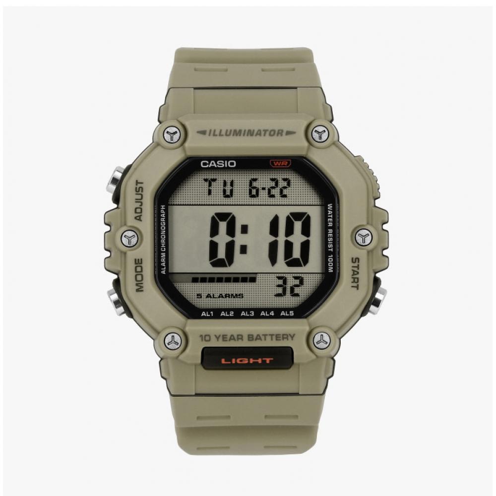 CaSio Men S Digital SportS Military Urethane Watch Ae 1600h 5avdf