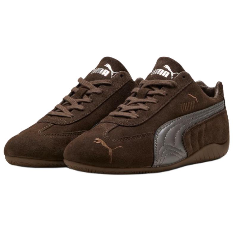 Puma  Speedcat Lux Chocolate Gum Women Sneakers Brown 408718-01