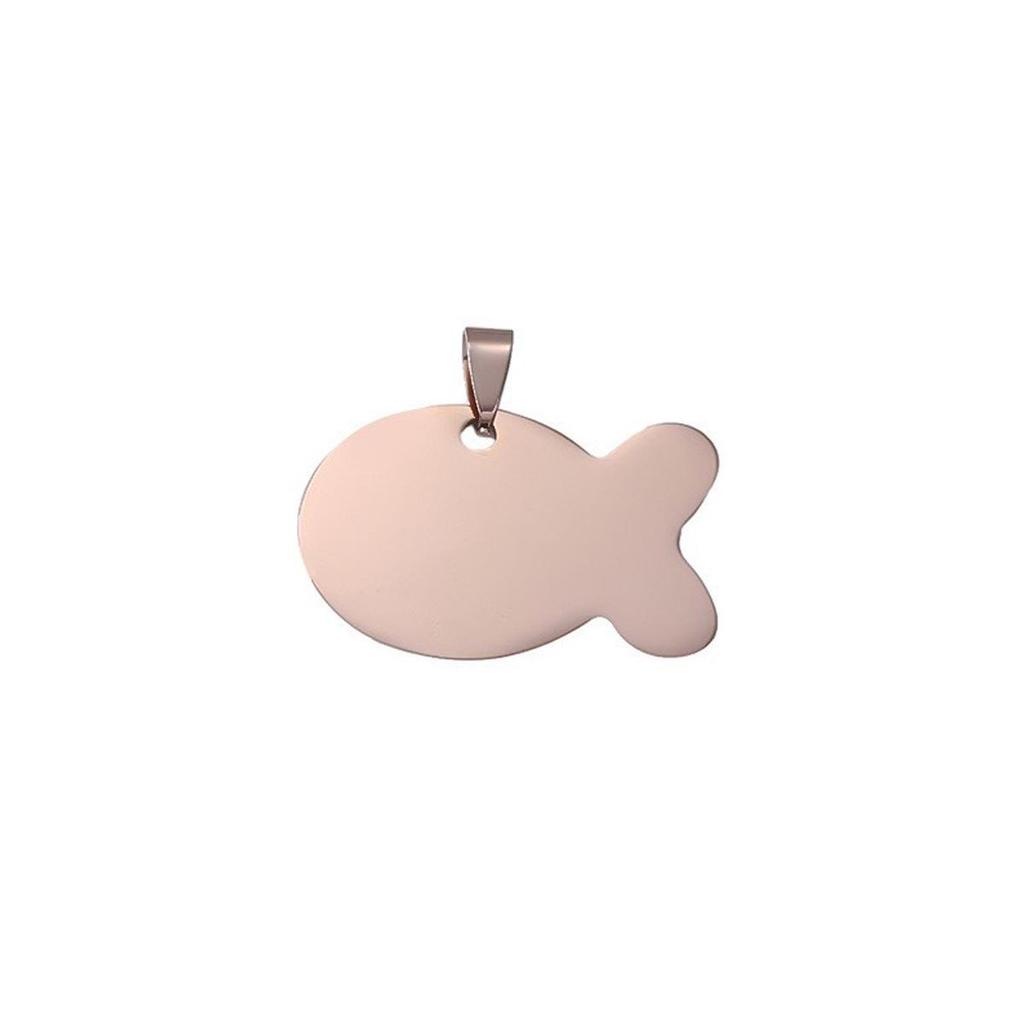 Gold-Plated Titanium Steel Military Dog Tag Necklace with Custom Engraving