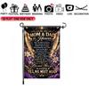 1pc Love and Miss Parents In Heaven Garden Flag - Polyester, Outdoor Memorial Decor