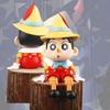 PVC-Material 15,5 cm Shin-chan Puppe Crayon Shin-chan Actionfigur Auto-Innenraum-Dekoration Modell
