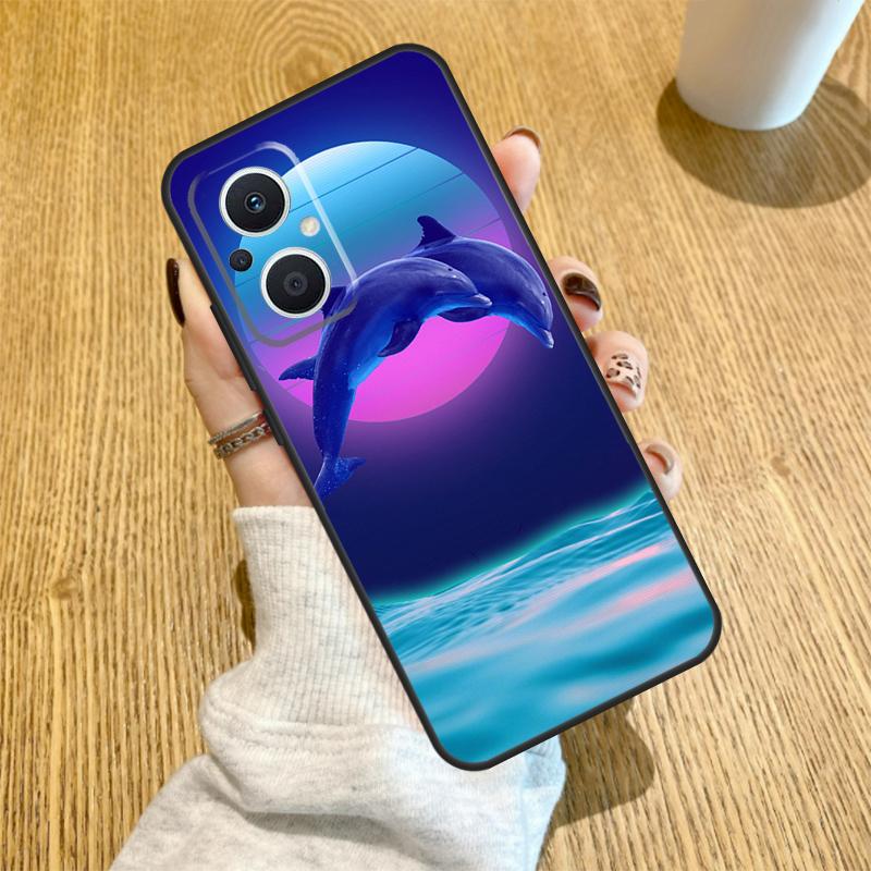 Dolphin Funda For OPPO Reno 14 F 10 11 12 13 Pro 13F 12F 11F 7 8 Lite OPPO Find X6 X5 X8 X9 Pro Case