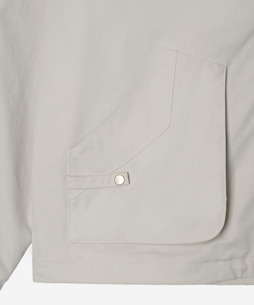 NODE LABS Dev:12 2Way Rivet Hood Jacket_Padded White