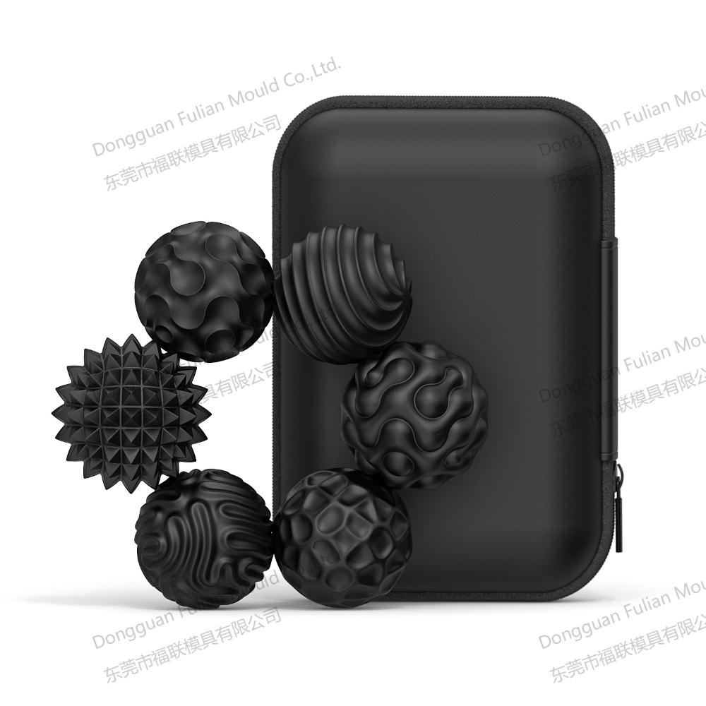 Silikonové magnetické senzorické míčky Fidget hračka pro děti a dospělé, uklidňující hračka pro úlevu od úzkosti a stresu