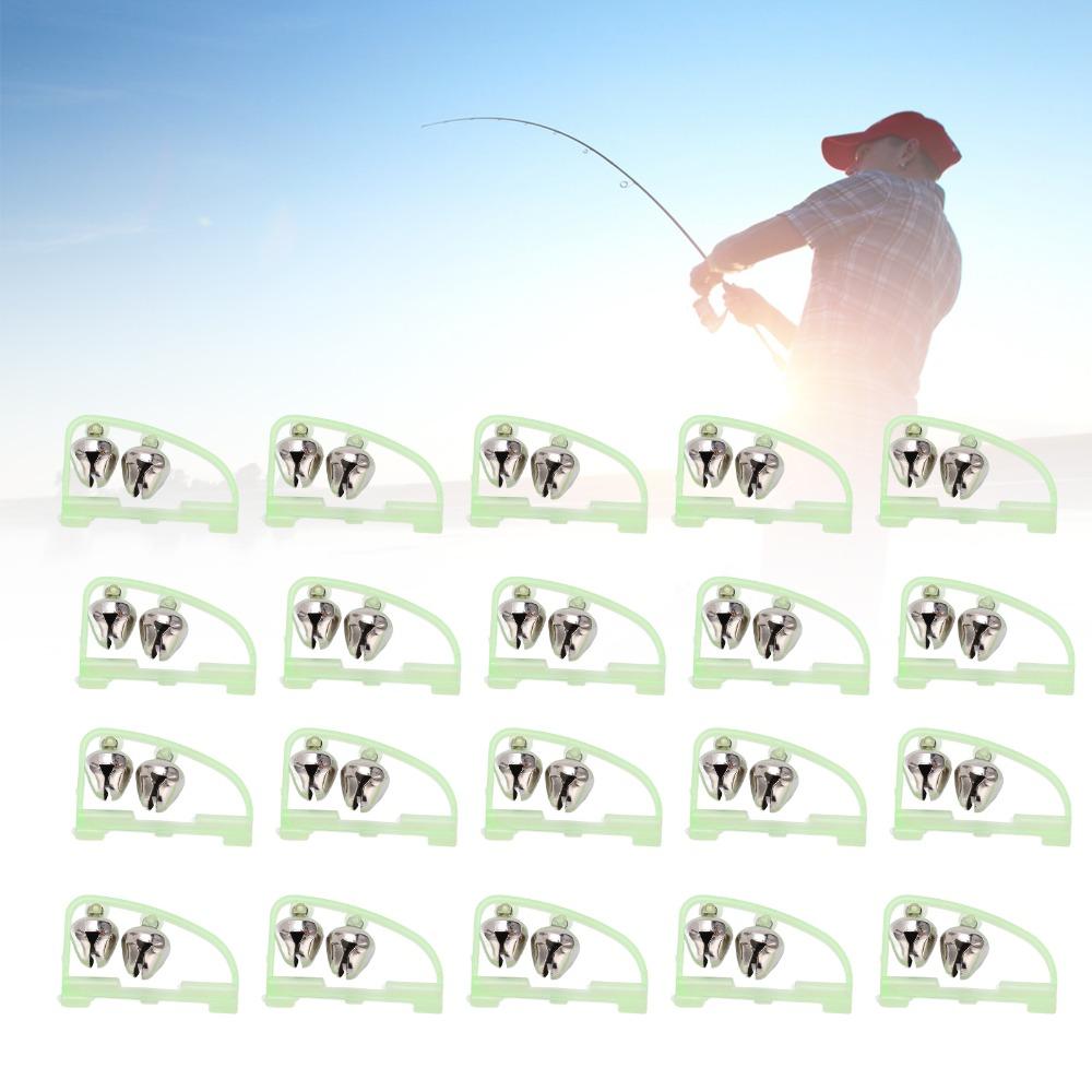Lightweight Fishing Rod Bells 50*30mm Fish Bite Bell Portable Fishing Rod Bite Alarm  Rod Tip