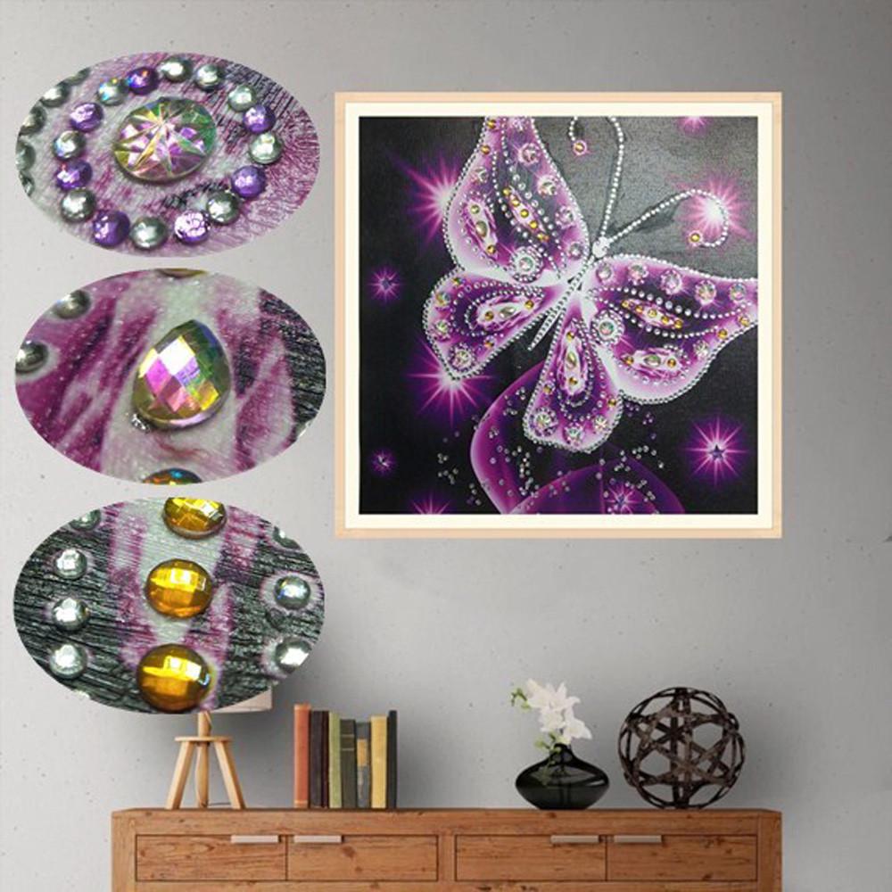 Special Shaped Diamond Painting DIY 5D Partial Drill Cross Stitch Kits ...
