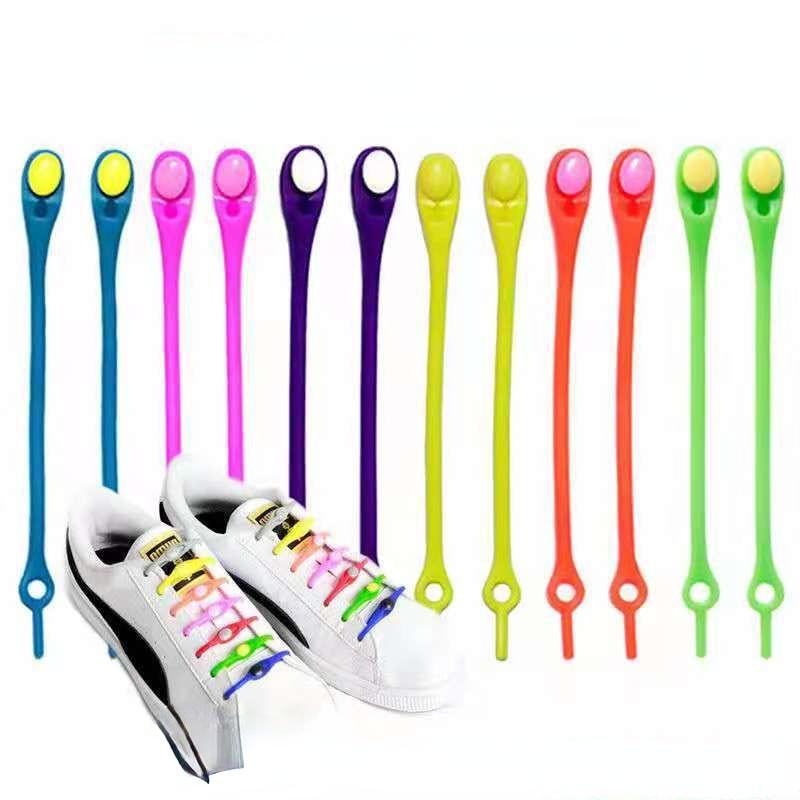 Lazy Shoelace Buckle Elastic Flat Shoelace Rope Children Do Not Need To Tie A Fixed Artifact