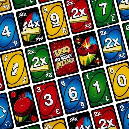 Mattel Game UNO Extreme Card Launcher Included Party Goods 2 6 Players Ages 7 Up Red JNK70