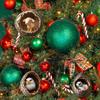 9Pcs/Set Christmas Tree Pendant Animal Hanging Ornament 2D Acrylic Owl Dog Panda Pattern Xmas Tree Decoration