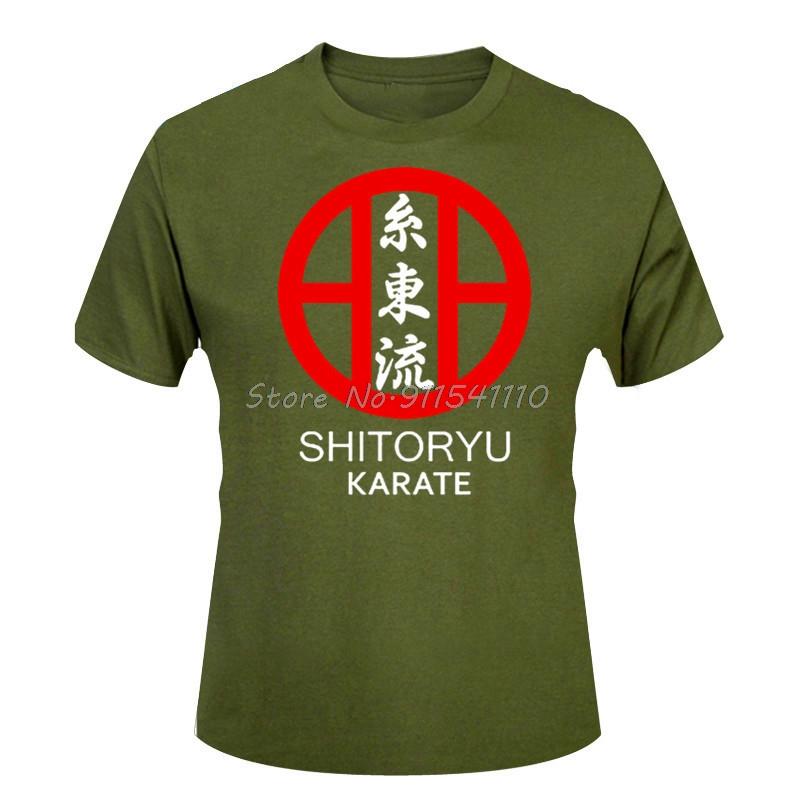 Best Gift  Men's T-Shirt Shitoryu Karate T Shirt Fashion Short Sleeve Men Tshirt Cotton Tee Shirts Tops T-shirt Streetwear