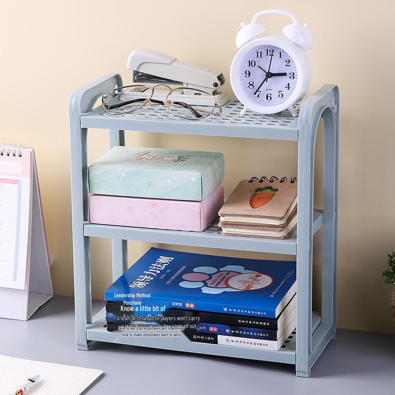 Multilayer Desktop Shelf Bookshelf & Storage Rack for Office & Student Desk