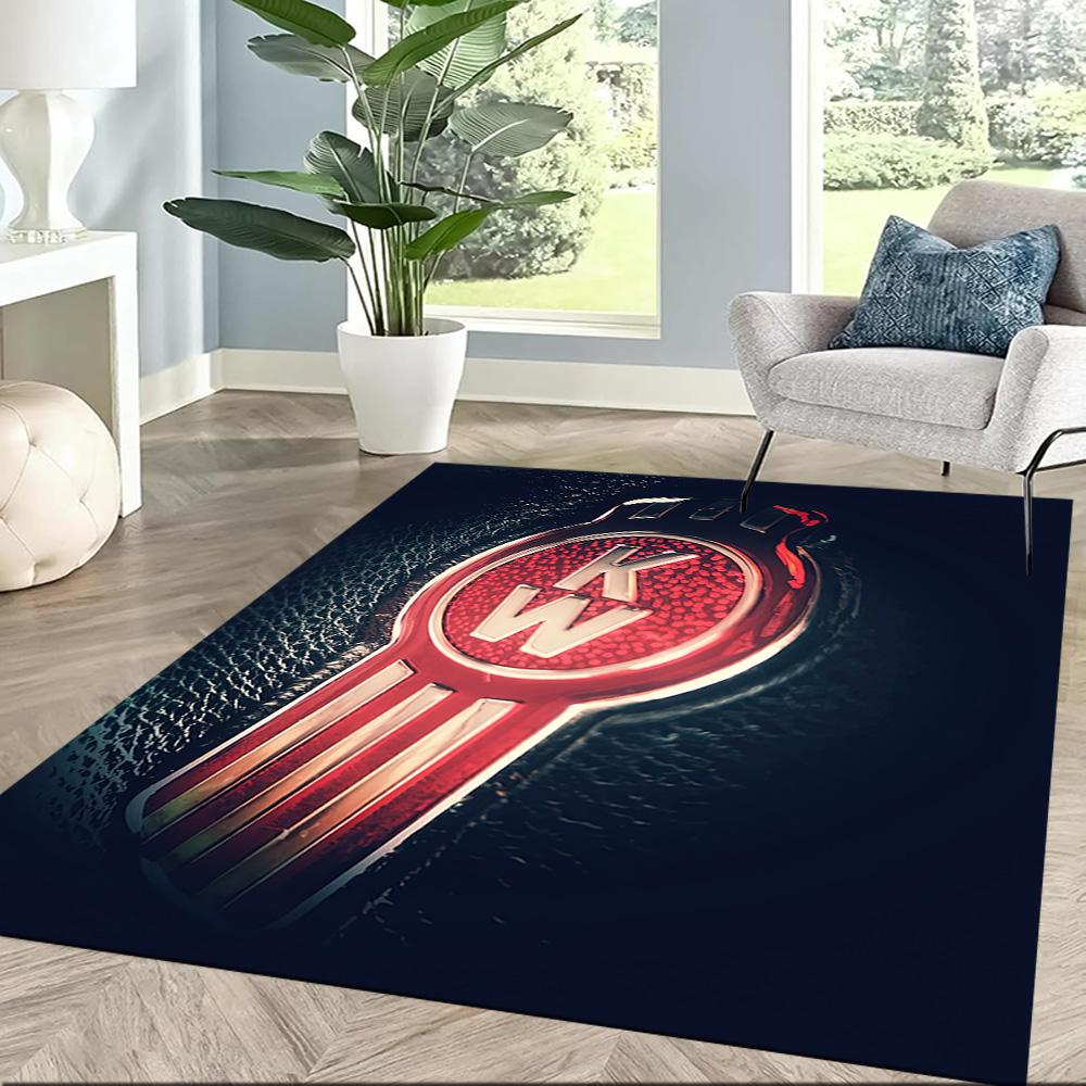 Kw Heavy Trucks Floor Rug Office Rug Suitable For Hallway Playrooms Decorate Room Dormitory Antislip Rug Decorate Offices