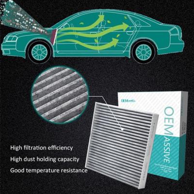Car Activated Carbon Cabin Air Filter For Acura Honda Accord Civic Odyssey CR-V