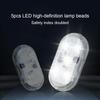 LED-Innentürleuchte fürs Auto, USB-Aufladung, kabellos, magnetische LED-Autotür-Willkommenslicht, Antikollisions-Signallampe