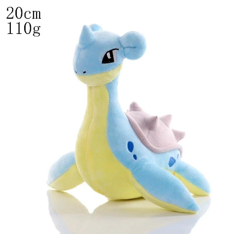 Cute Pikachu Plush Toy Charmander Squirtle Bulbasaur Stuffed Doll Eevee Scorbunny Gengar Snorlax Christmas Gifts.