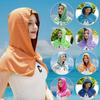 Cooling Hoodie Towel- Hood Towel Evaporative Cool Technology Cools Instantly When Wet Great for Sports Fitness Gym Bandana