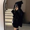 Imitation Mink Fur Coat Women Imitation Mink Fur Hooded Young Coat Winter New Fashion Casual Warm Coat