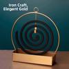 With Tray Mosquito Repellent Incenses Rack Coil Incense Burner Frame  for Household Bedroom Patio