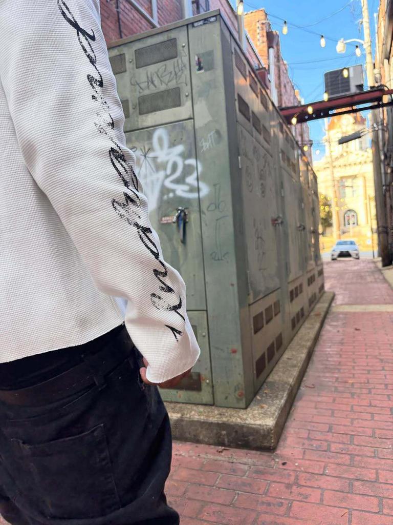 Y2K European-American Autumn Street Style Hip Hop Graphic Long Sleeve T-shirt