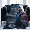 Off Campus Hannah and Garrett Hockey Blankets Flannel Spring Autumn Multifunction Soft Throw Blankets for Bed Couch Bedspread