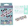 Skater First Aid Bandages M Size Bulk 50 Pieces Adhesive Disney Mickey Friends Made Japan QQB50-A