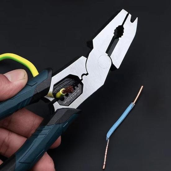 1/2Pcs Wire Cutters with Ergonomic Non-Slip Grip High-Carbon Steel Multi-Purpose Wire Cutting Pliers DIY Industrial Tool