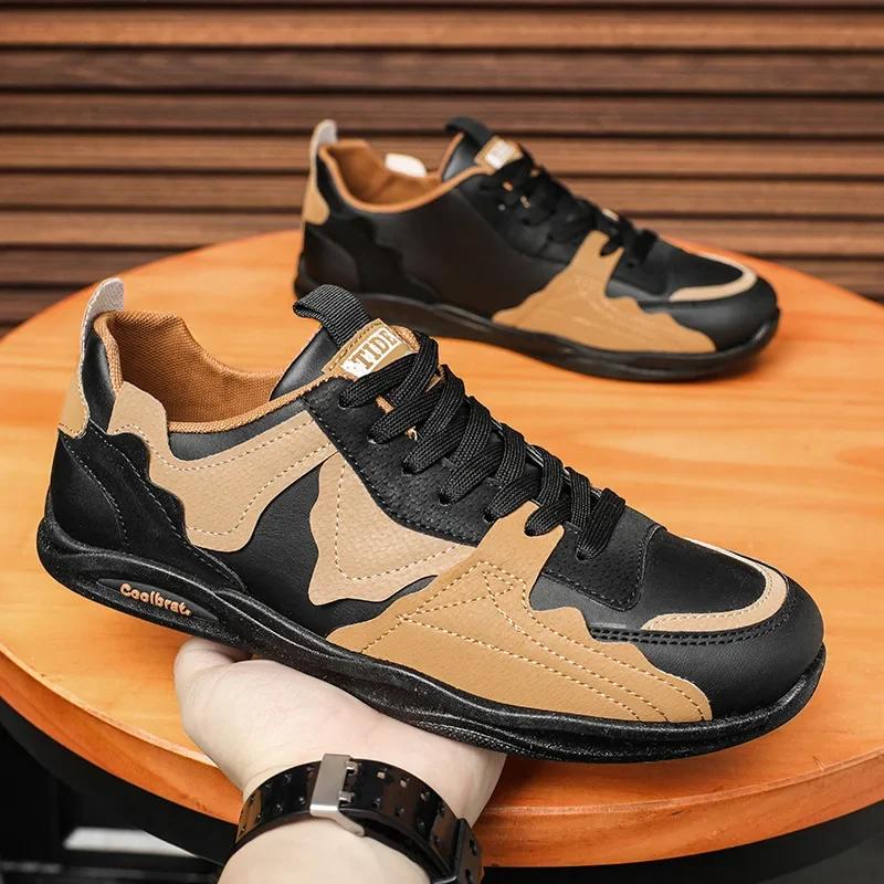 Fashion New Autumn Men's Shoes Breathable Lightweight Sneakers Trendy Versatile Driving Walking Tennis Shoes for Men Sports Casual Shoes
