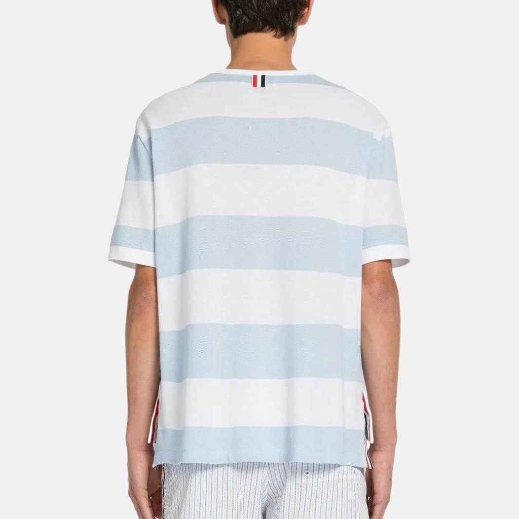 THOM BROWNE Rwb Crewneck T Shirt Unisex MJS201A-J0049-452